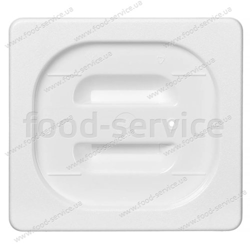 Крышка гастроёмкости из белого поликарбоната GN 1/6  Hendi 862995